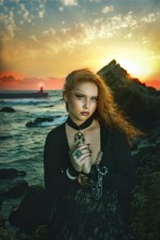 Каменистый пляж острова Тортуга / Makeup: Viktoria Biton (Israel) Model: Daniela