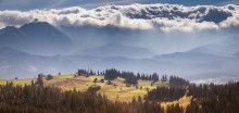 Армагеддец на подходе... / Высокие Татры, октябрь. Панорама из 2-х кадров.