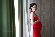 Фотосессия для беременной / Фотосессии беременных в студии, фотосъемка беременности