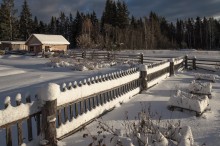 Деревенское... / Солнечным днем