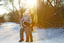 Прогулка с голубоглазой малявкой / www.спб-фотограф.рф