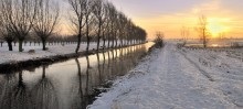 Winter in Flanders. / ***