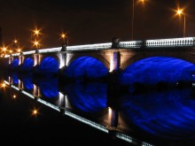 The Сlyde river / мост через реку Клайд