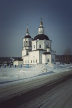 Спасская церковь. / Спасская церковь в селе Коларово. гор &quot;Томск&quot;