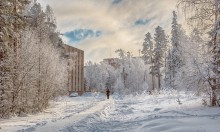 Замерзший город / В городе -30