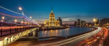 Вечерняя Москва / Вид на гостиницу Украина