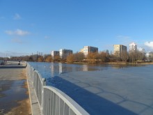 водохранилище Лошица, парк Курасовщина, Минск, Беларусь / Первые числа марта 2015г.