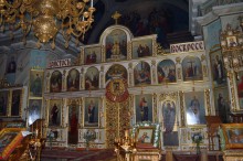 иконостас / в соборе.