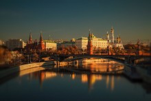 Кремлевское утро / Вид с Патриаршего моста