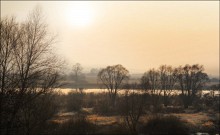 Утро на Днепре / река, Днепр, утро, солнце, туман