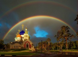 Летним вечером / Москва, Переделкино, Храм святого князя Игоря Черниговского