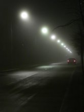 Туманная дорога / Ночь, туман и тишина