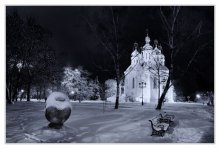 Невеста / Морозные условия сьемки. Екатерининская церковь в г.Чернигов