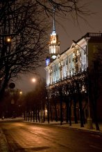 Новогодняя ночь в Минске / 31 декабря почти полночь.