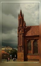 Красный костёл св. Анны. / Вильнюс
