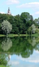 Несвижский пруд / Окрестности Несвижского замка прошлым летом.