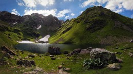 озеро Мзы / Кавказ