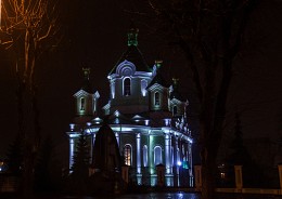 Свято-Афанасиевкий собор / с подсветкой