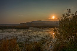 Тишина / Осенний вечер на озере