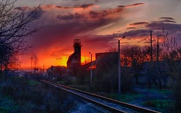 Донбасс в огне / Шахтный ствол