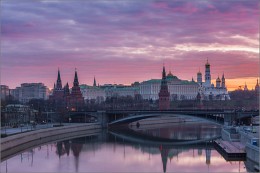 Рассвет на Москве-реке / Москва. Рассвет на Москве-реке.

апрель 2015г