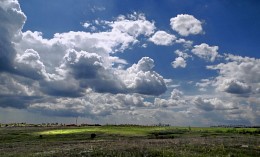 Облака и тени / Природа в мае