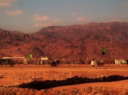 Кайтинг в пустыне / Дахаб, Египет