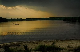 На закате / Пустынь