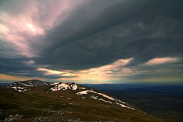 Закаты над Чатыр Дагом / Крым, горы, весна, закат