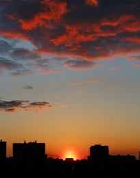 Московский закат 1 / Сделаем серию московских закатов