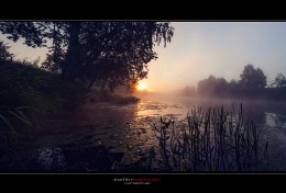 Рассвет на реке Сестра. / Ранним утром на реке Сестра.Московская область,деревня Козлаки.