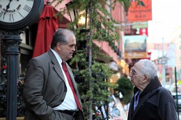 Godfather / &quot;I'm gonna make him an offer he can't refuse...&quot; 
Don Vito Corleone
Little Italy, N.Y.(Маленькая Италия, Манхэттен)