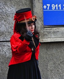 Три цвета: Красный / флэшмоб энтузиастов покемона