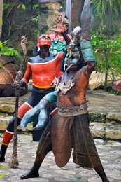 Мужское или женское? / Индейцы майя во время религиозного обряда поклонения Богу Кукурузы (Шкарет, Юкатан, Мексика)