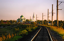 Поворот / Вечер за городом