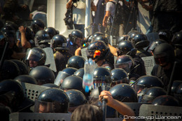 HeadShot / Акция протеста возле Парламента Украины в Киеве 31.08.2015