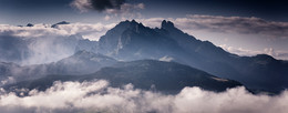Альпийская зарисовка / Верхняя Австрия, горный массив Gosaukamm.