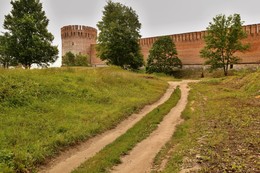 Дорога у Крепости / Дорога около крепости вне Смоленского кремля