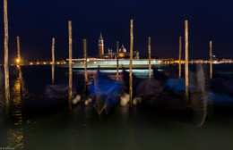 Ночное вапаретто / Венеция