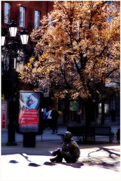 Нищий в городе... / Челябинский Арбат в сентябре...