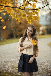 Воскресный каприз / модель Виктория Завьялова