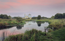 Тихий вечер.. / Николо-Шартомский мужской монастырь, Ивановская область, село Введенье, сентябрь 2015 года
