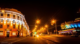 Немного ночного Гомеля / Советская улица — одна из главных улиц города Гомеля(бывшая Чечерская, Пробойная, Румянцевская).