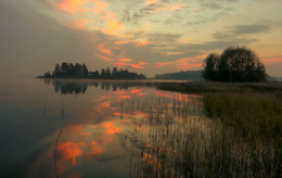 ..предрассветная.. / октябрь, озеро Шлино..