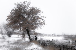 Ходун / зима дерево человек