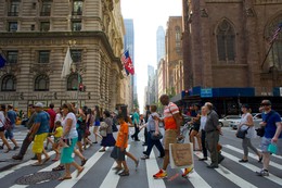 Вдоль и поперёк / Нью Йорк. Пересечение 55East и 4 avenue.