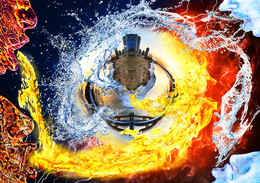 &nbsp; / Коллаж в панораме