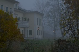 Утро в тумане. / Давно сделал этот снимок...