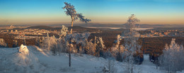 Вечерняя панорама / Уральский город