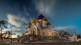 Морозным вечером.... / Храм святого князя Игоря Черниговского в Переделкино